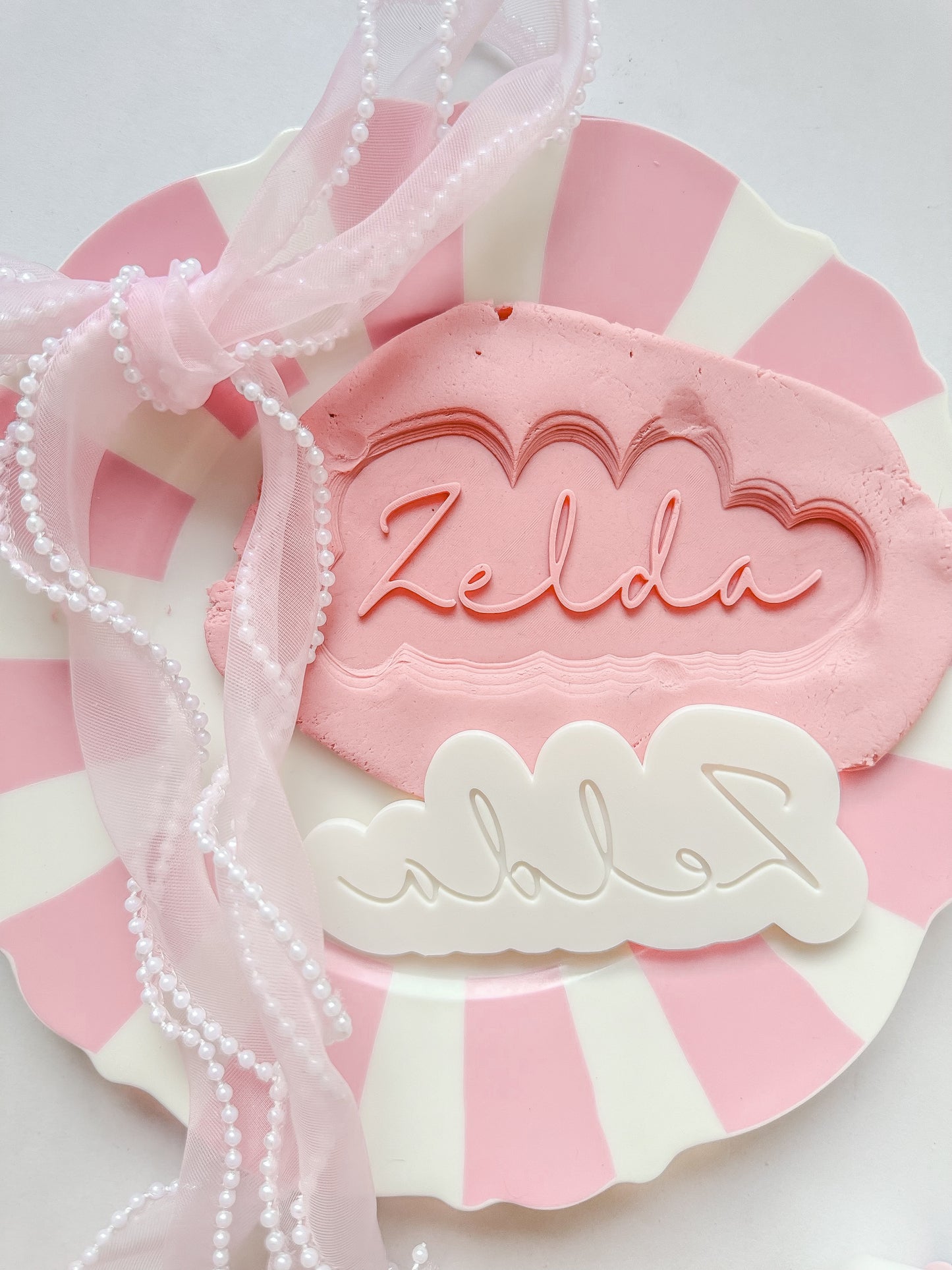 Dainty Font Custom Name Set - Debosser and Cutter