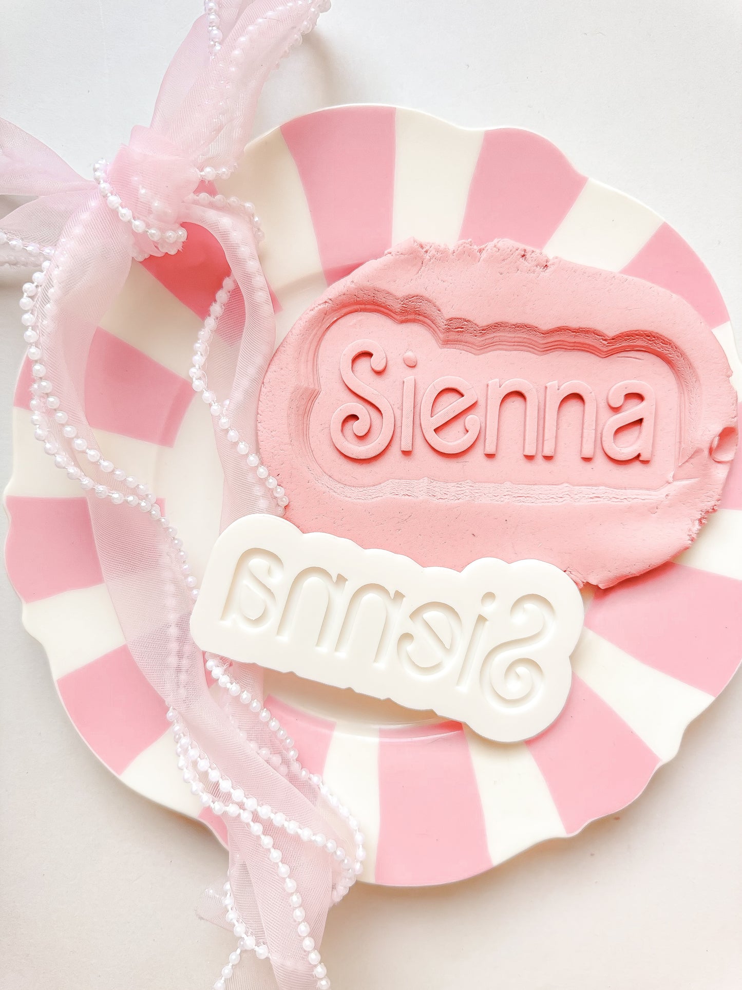 B Doll Font Custom Name Set - Debosser and Cutter
