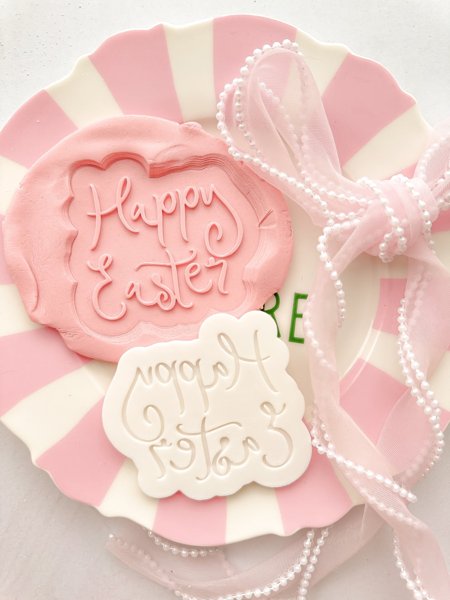 Happy Easter font 3 - Debosser and Cutter