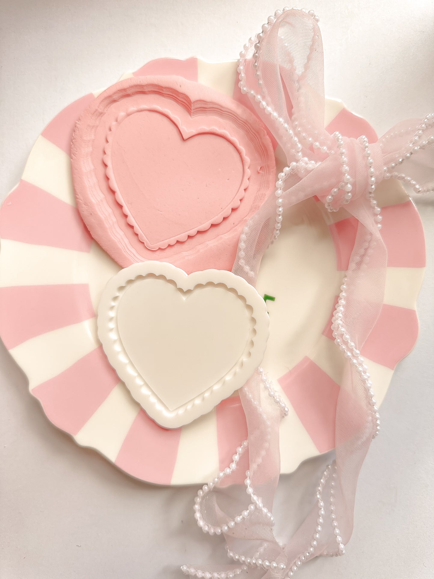Scallop heart blank - Debosser and Cutter