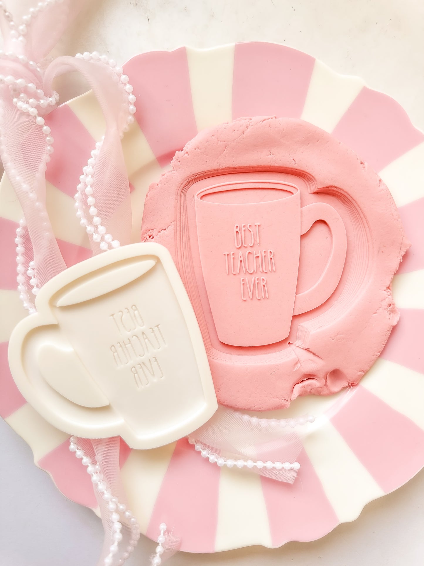 Best teacher ever mug - Debosser and Cutter