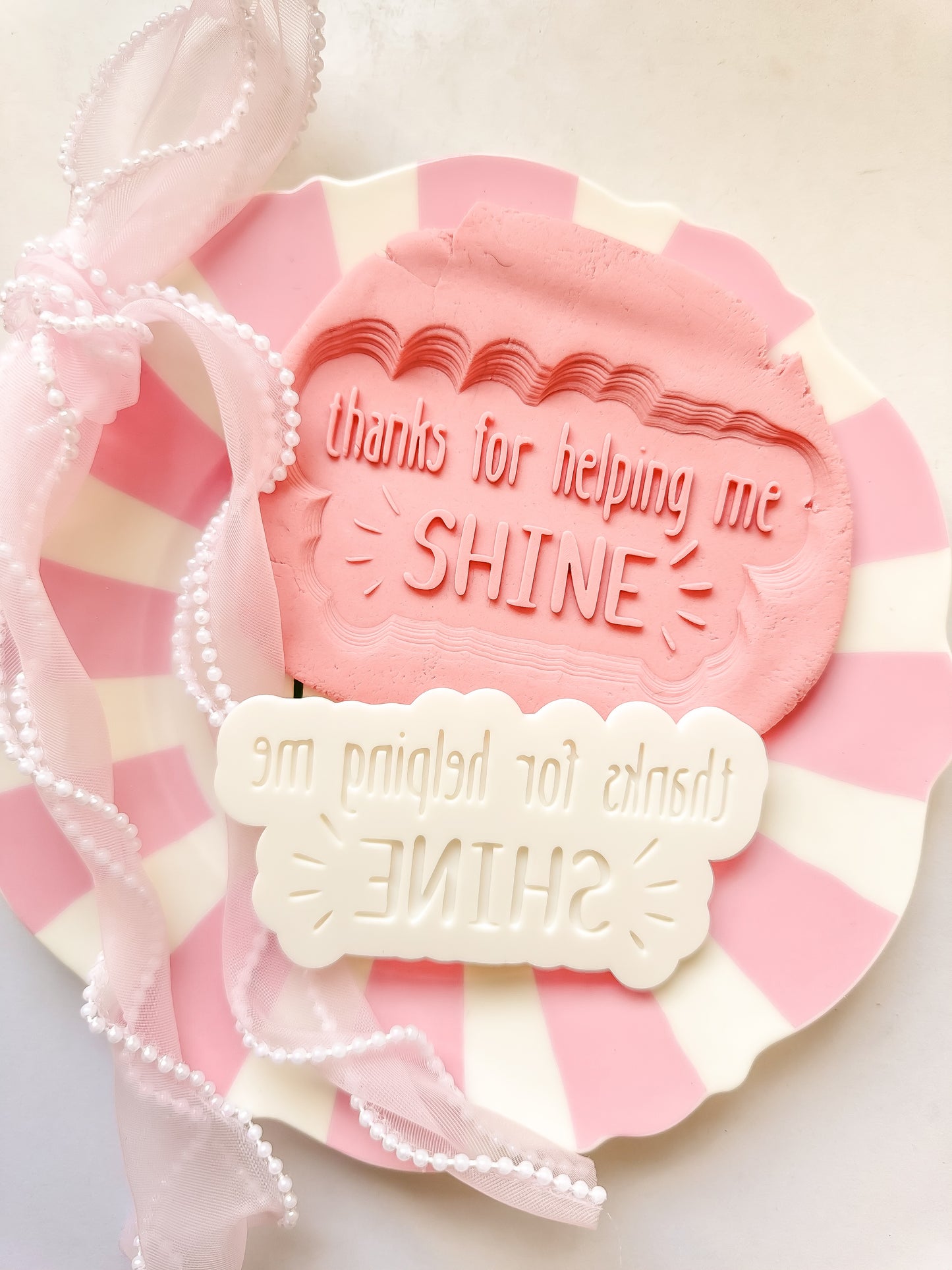 Thanks for helping me shine - Debosser and Cutter