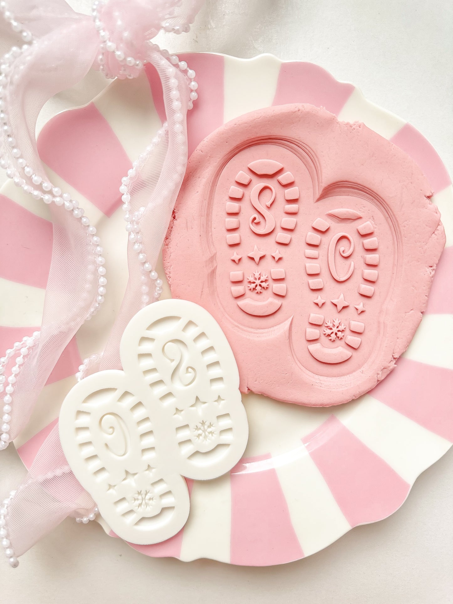 Santa boot print - Debosser and Cutter