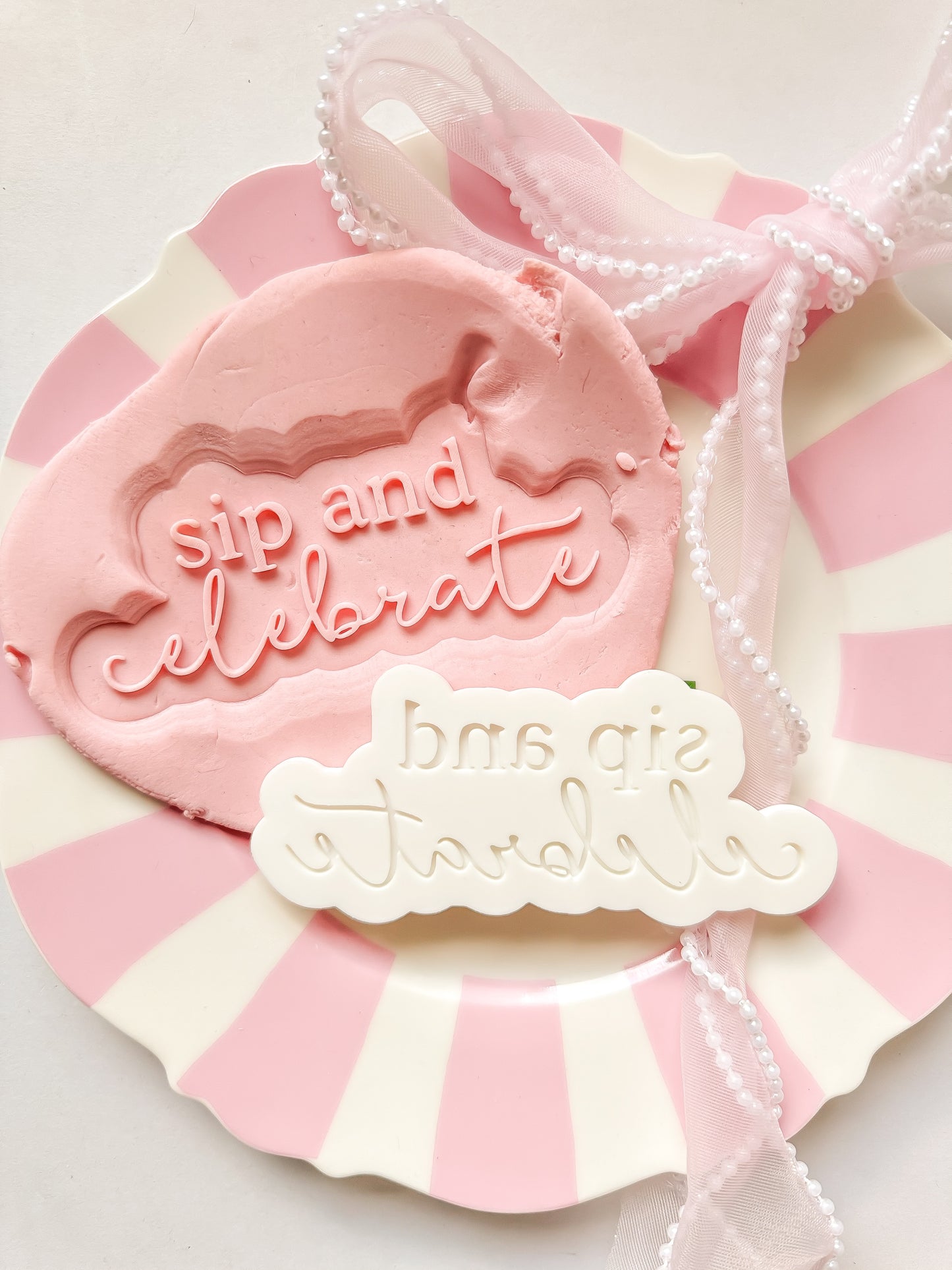 Sip and celebrate - Debosser and Cutter