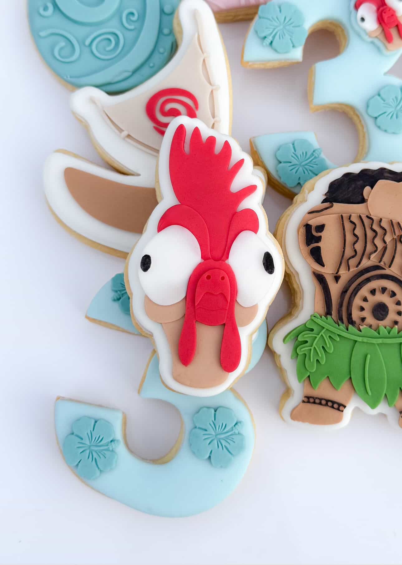 Heihei chicken face - Debosser and Cutter