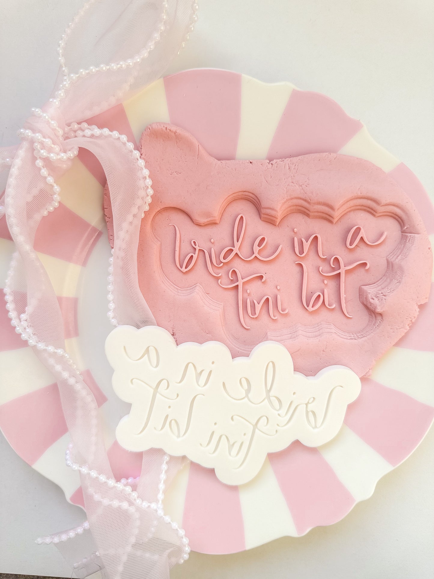 Bride in a tini bit - Debosser and Cutter