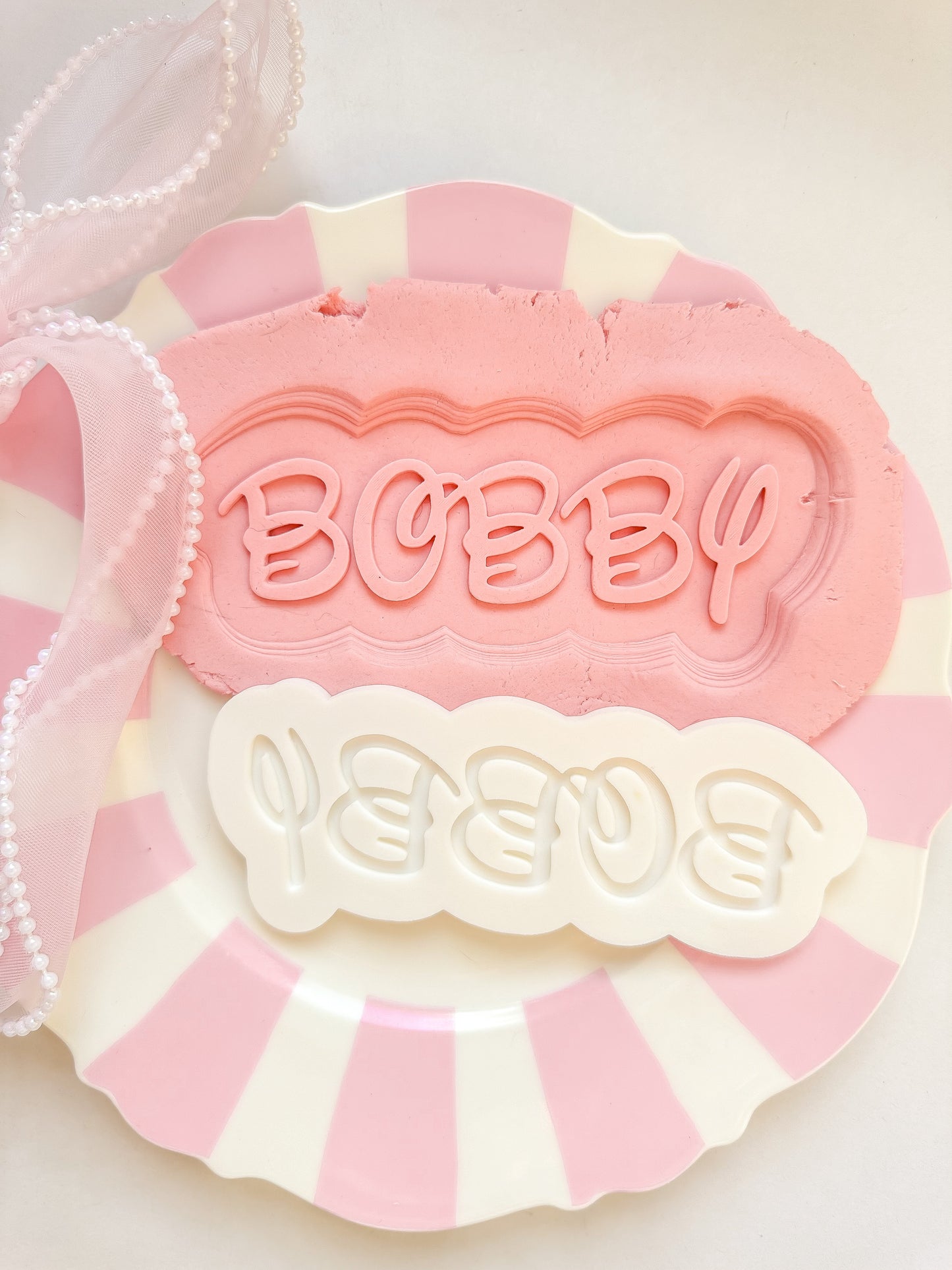 Custom Name D font - Debosser and Cutter