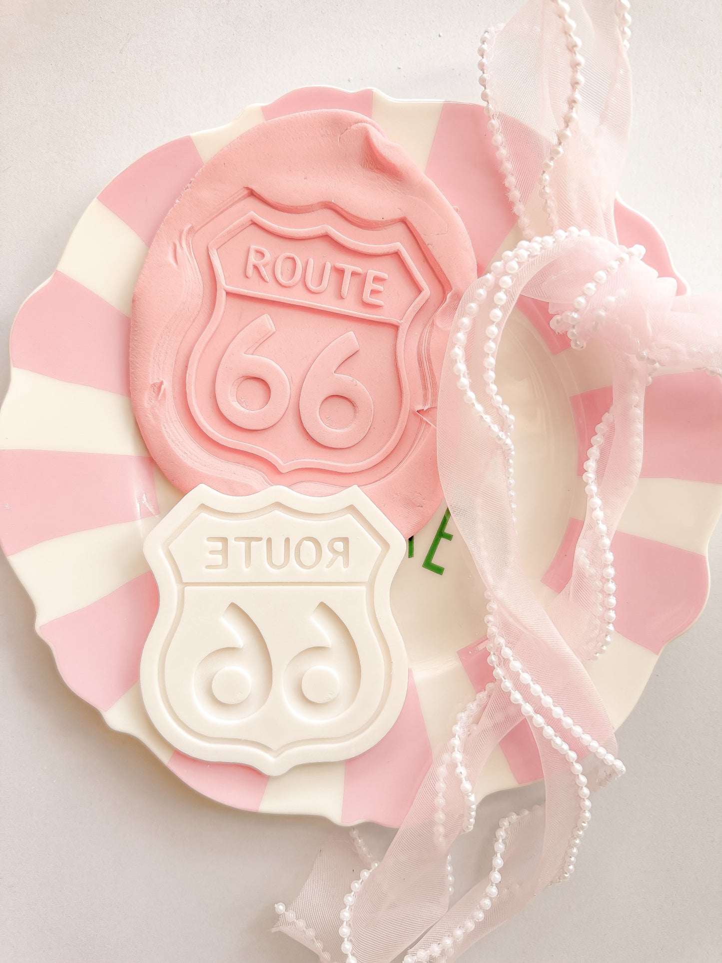 Route 66 Sign - Debosser and Cutter