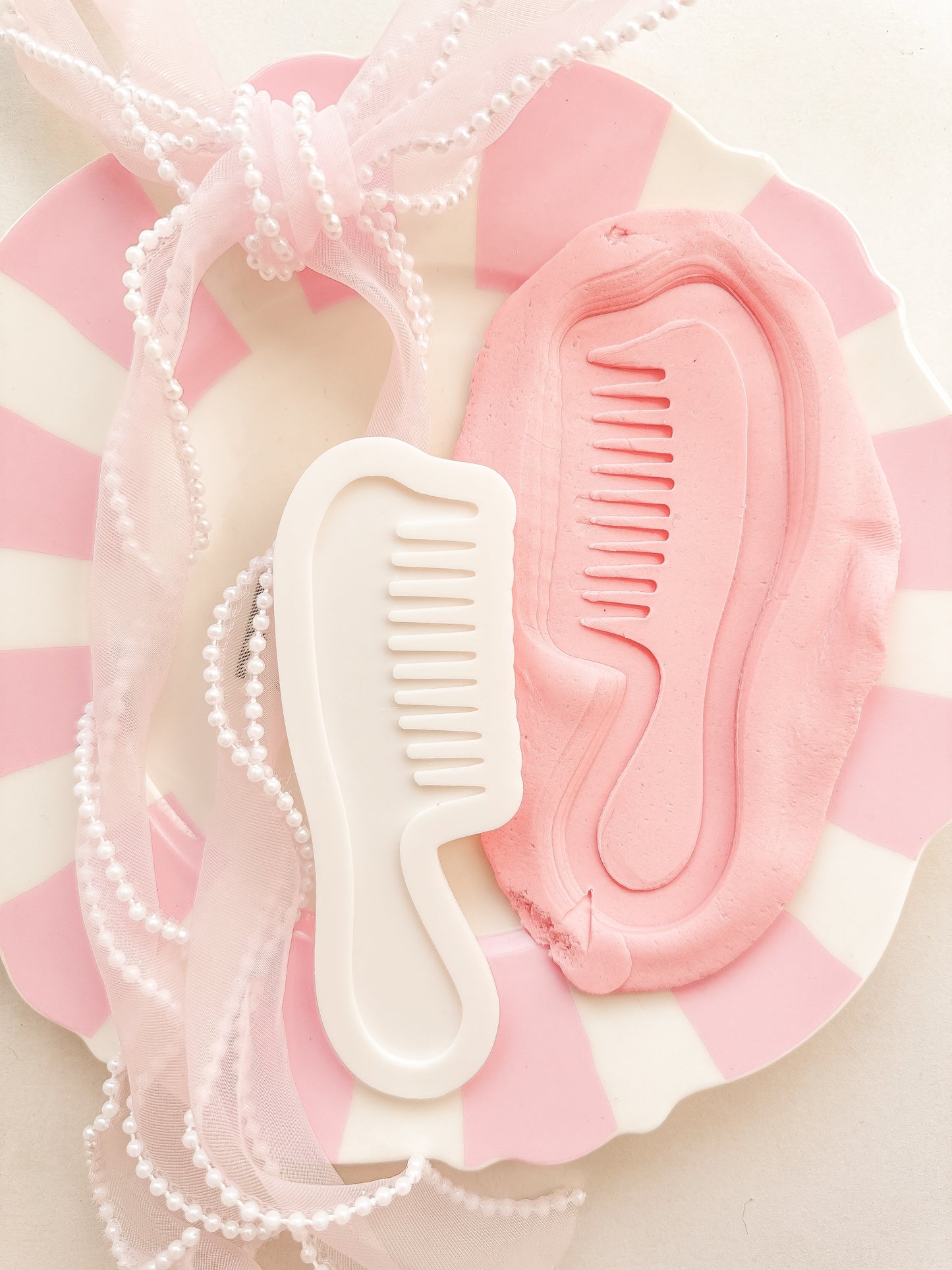 Hair Comb Style 2 - Debosser and Cutter