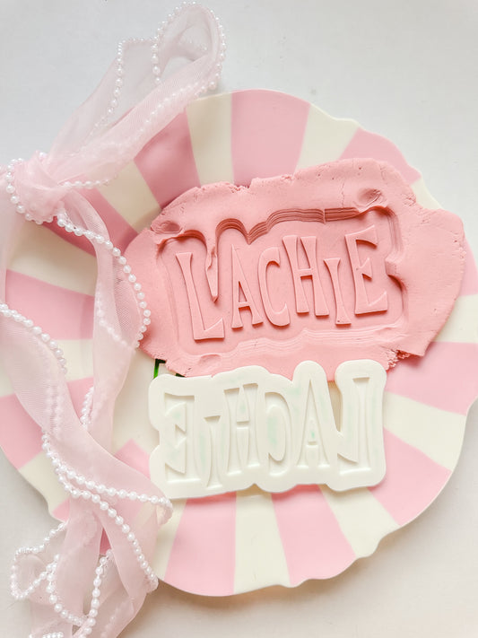 Monster Font Custom Name Set - Debosser and Cutter