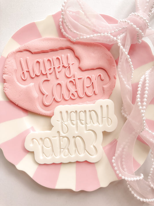 Happy Easter font 1 - Debosser and Cutter