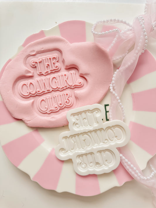 The Cowgirl Club - Debosser and Cutter