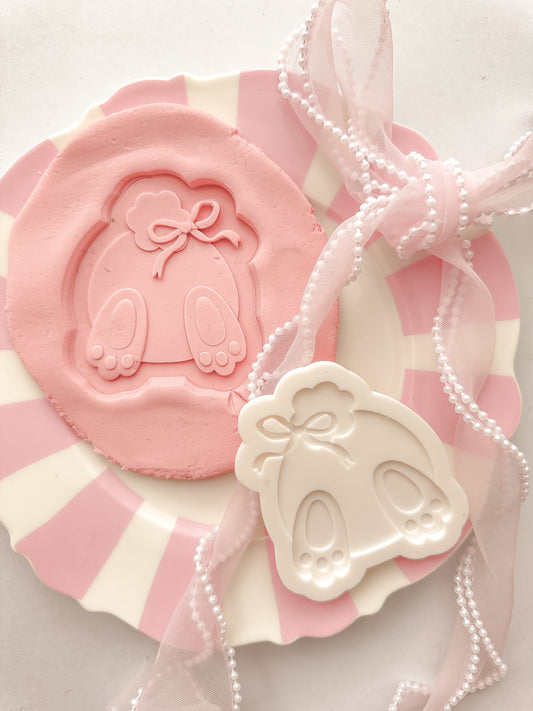 Bow bunny bum - Debosser and Cutter