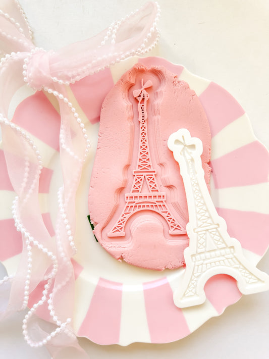 Eiffel Tower with bow - Debosser and Cutter