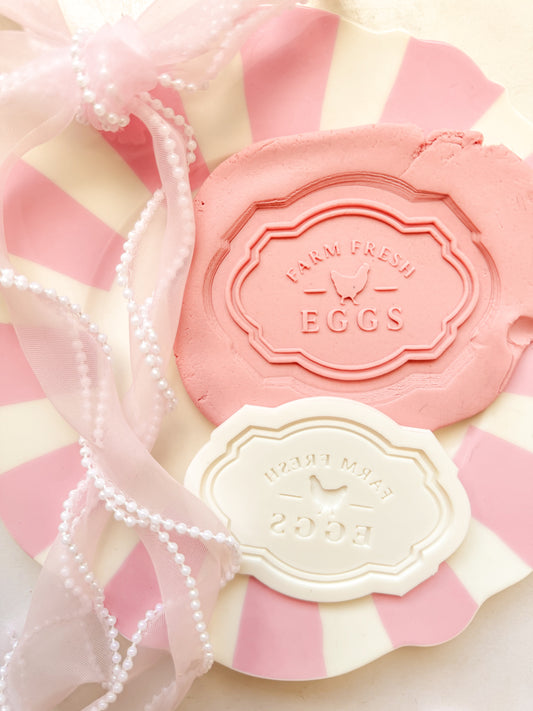 Farm Fresh Eggs sign - Debosser and Cutter