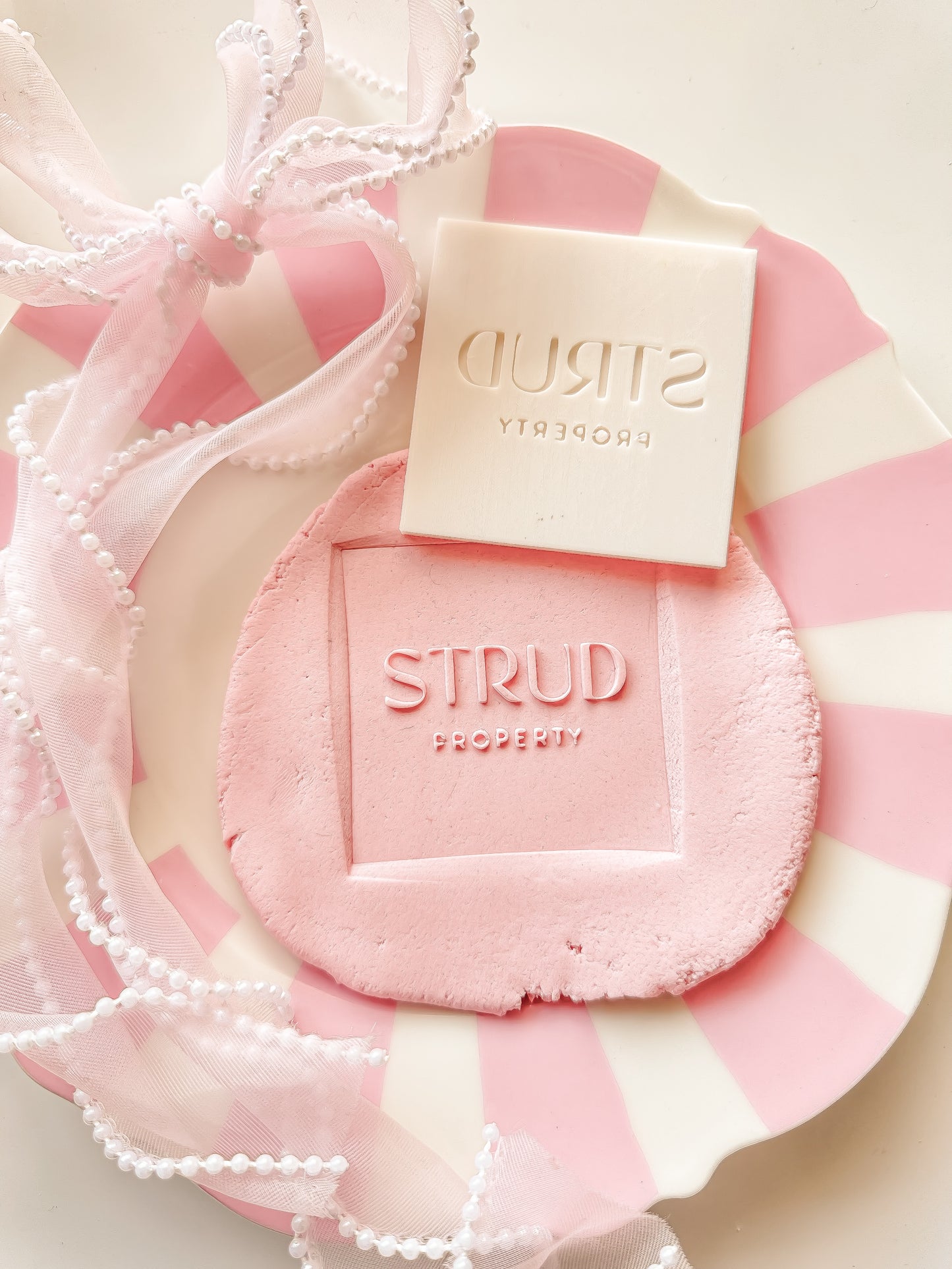 Custom logo stamp set - Debosser and Cutter