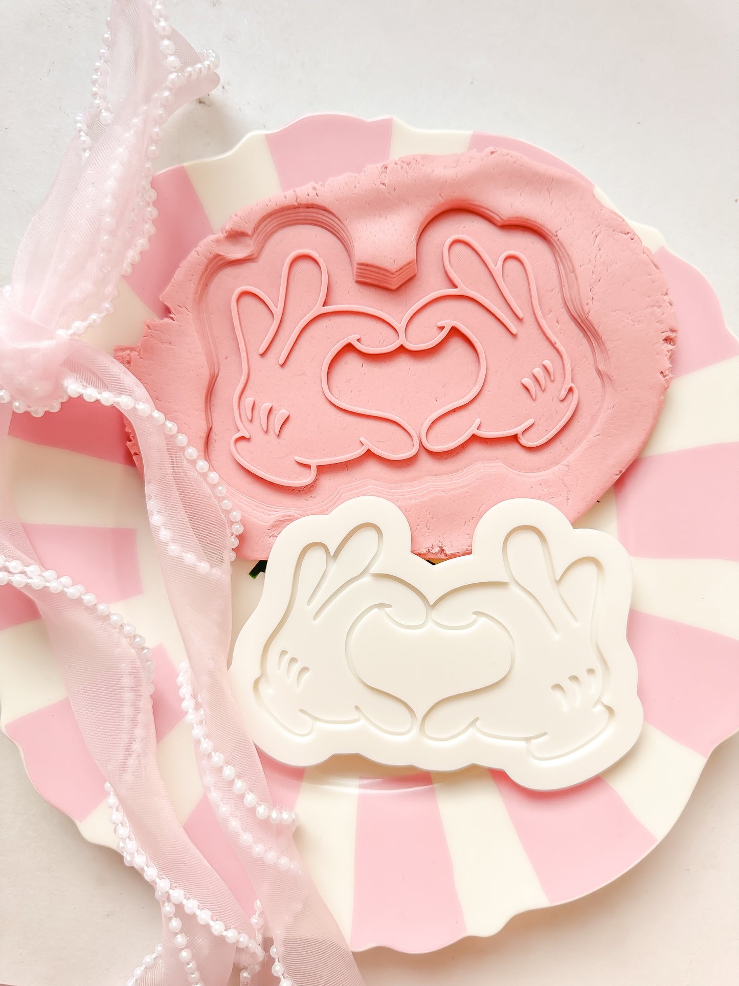 Mouse Heart Hands - Debosser and Cutter