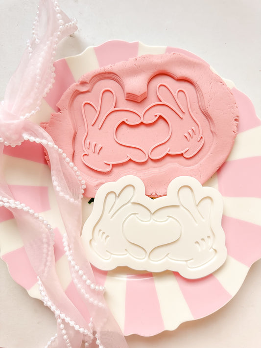 Mouse Heart Hands - Debosser and Cutter