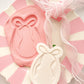 Ribbon bow egg - Debosser and Cutter