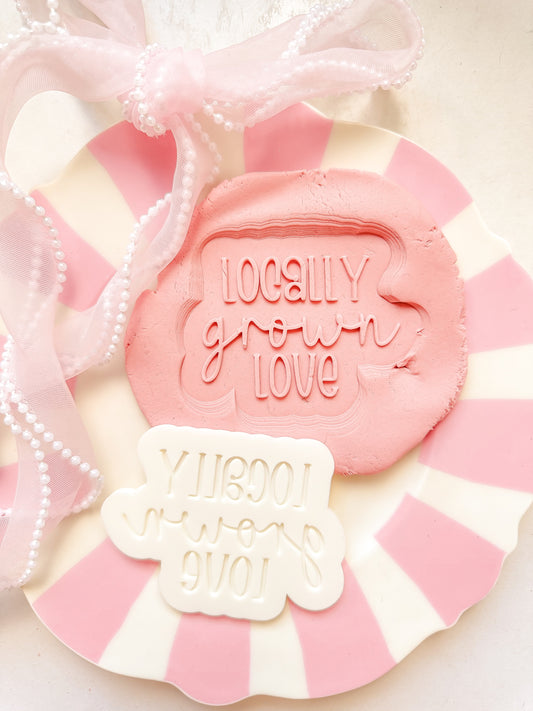 Locally Grown love - Debosser and Cutter