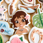 Baby Island girl - Debosser and Cutter