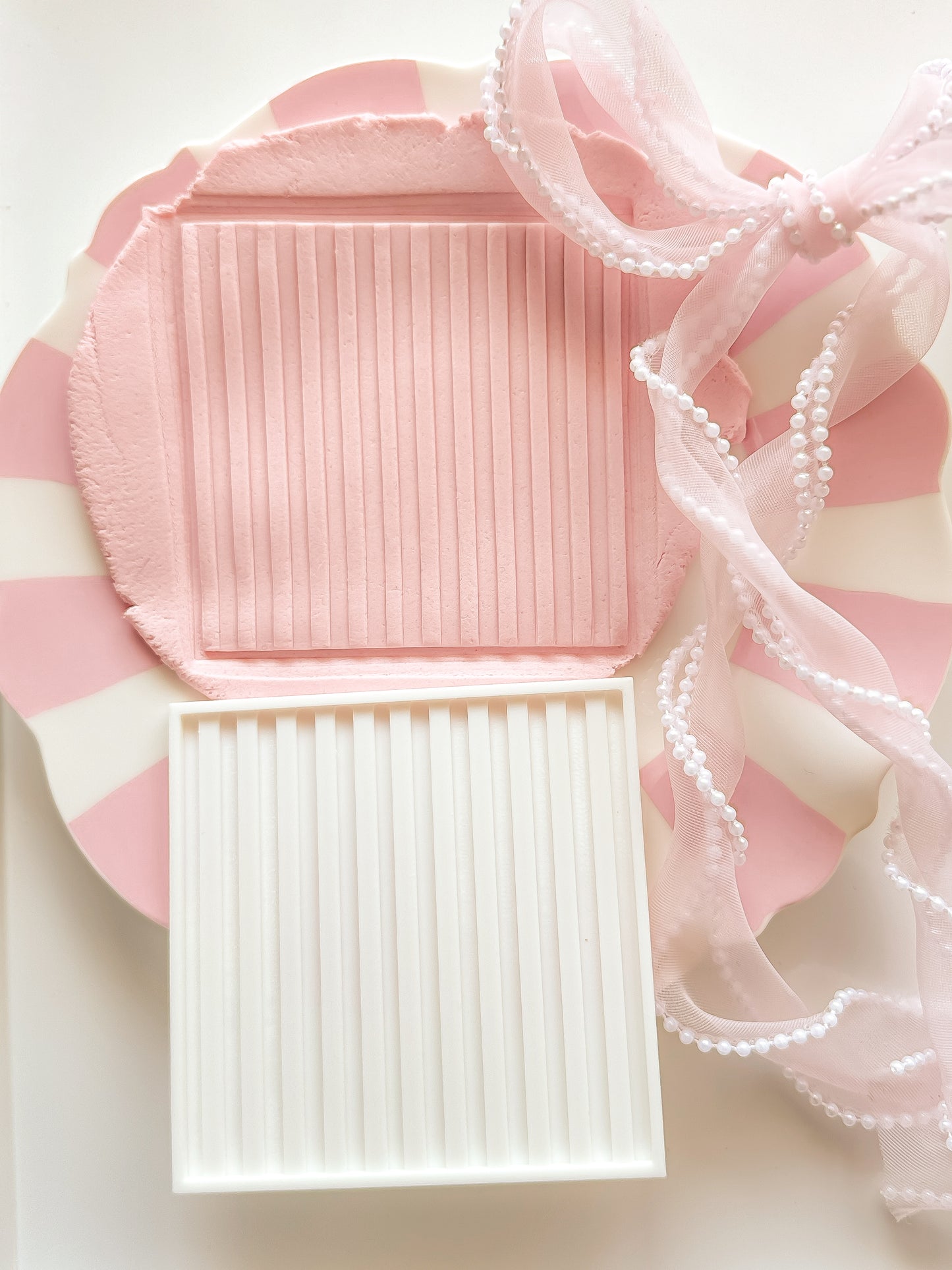 Stripe Pattern Plate - Debosser
