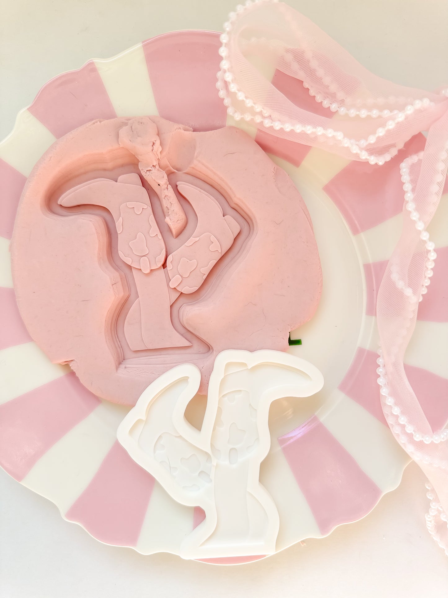 Cowboy boots in the air - Debosser and Cutter