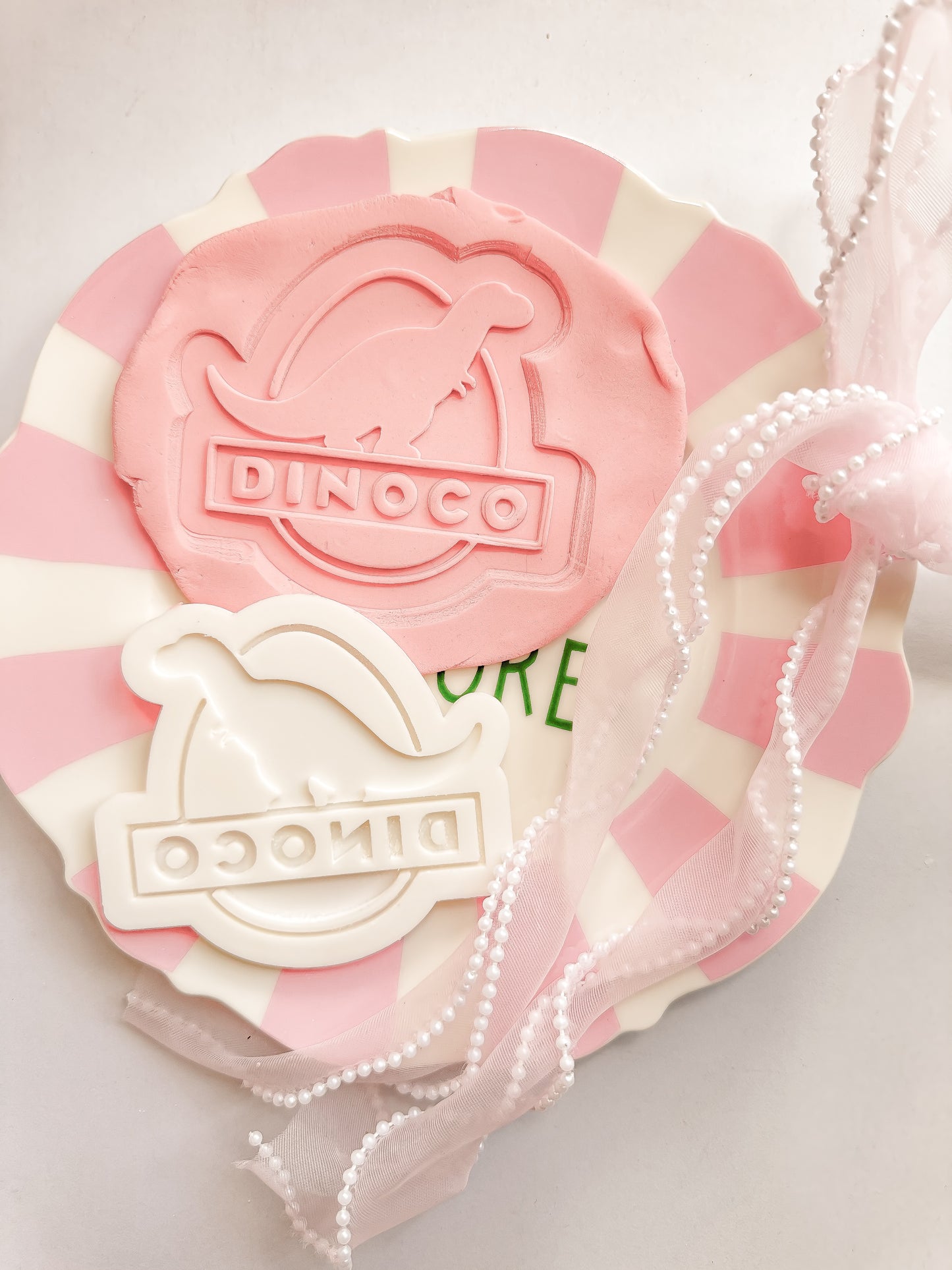 Dinoco Logo Cars - Debosser and Cutter