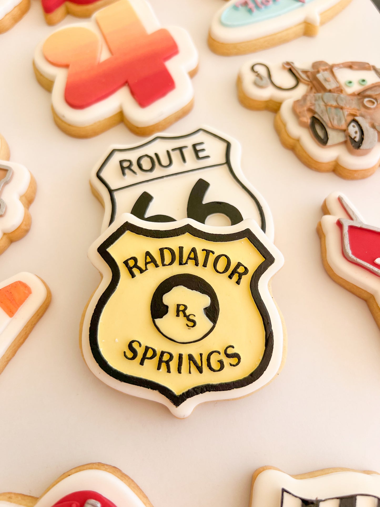 Radiator springs Logo Cars - Debosser and Cutter