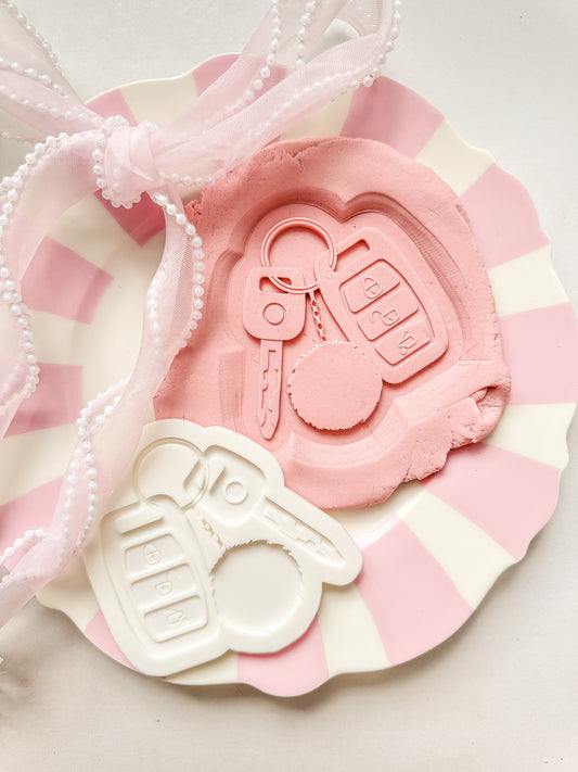 Girly car keys  - Debosser and Cutter