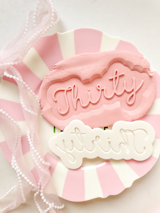 Thirty- Debosser and Cutter