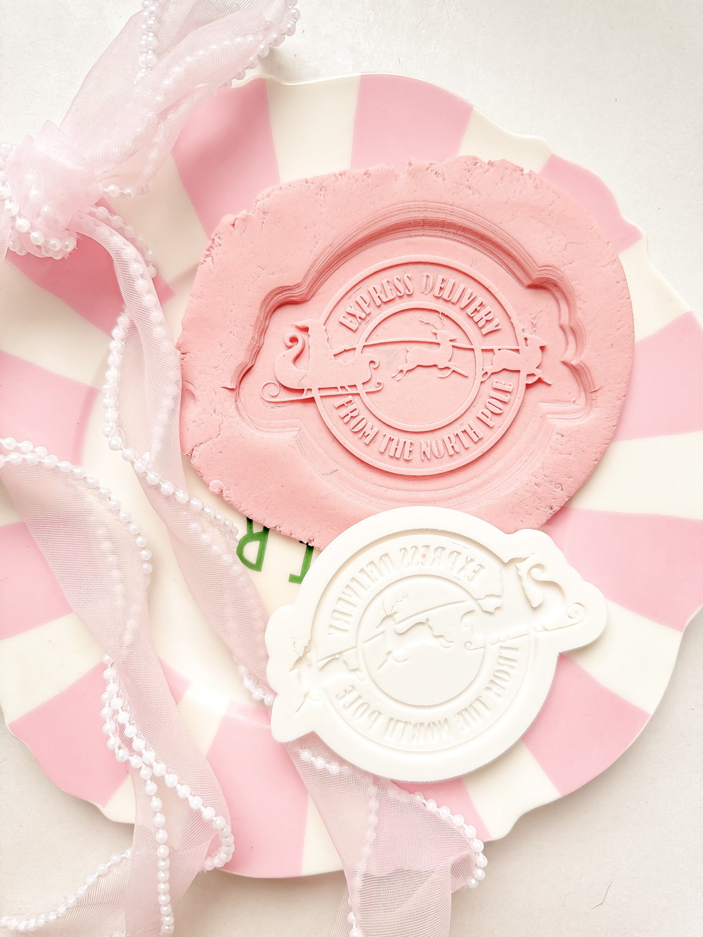 North Pole Postage Stamp - Debosser and Cutter