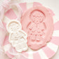 Cuddle and Kind Tiny Sugarplum Gingerbread - Debosser and Cutter