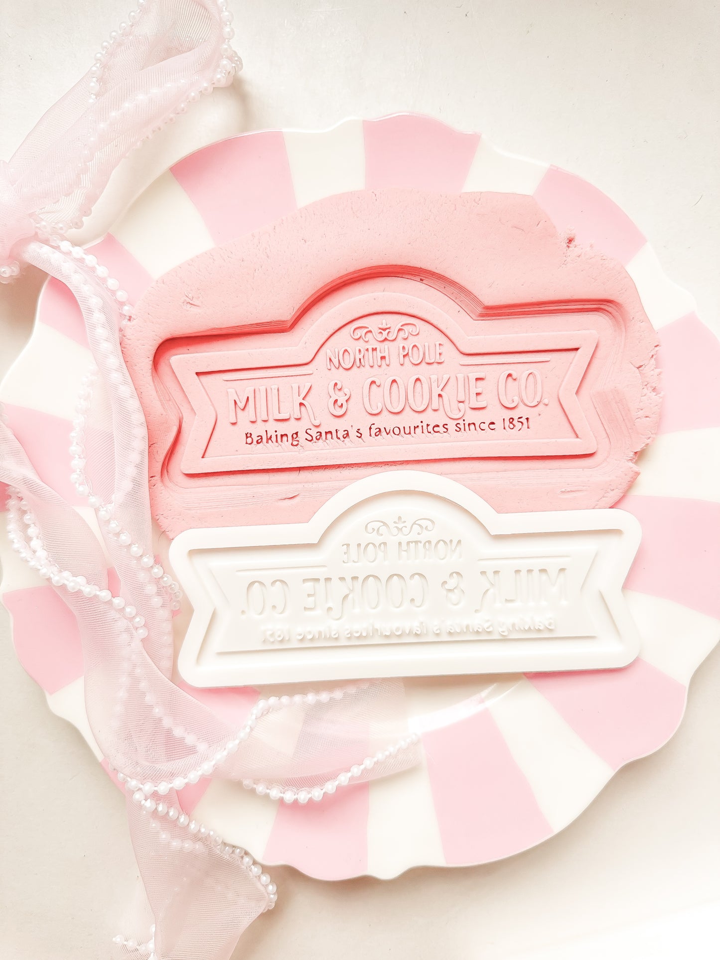 North Pole Cookie Co Sign - Debosser and Cutter