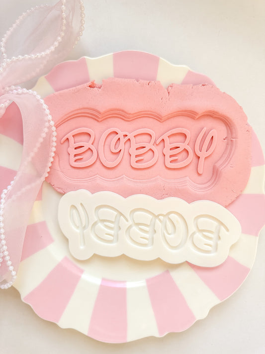 Custom Name D font - Debosser and Cutter