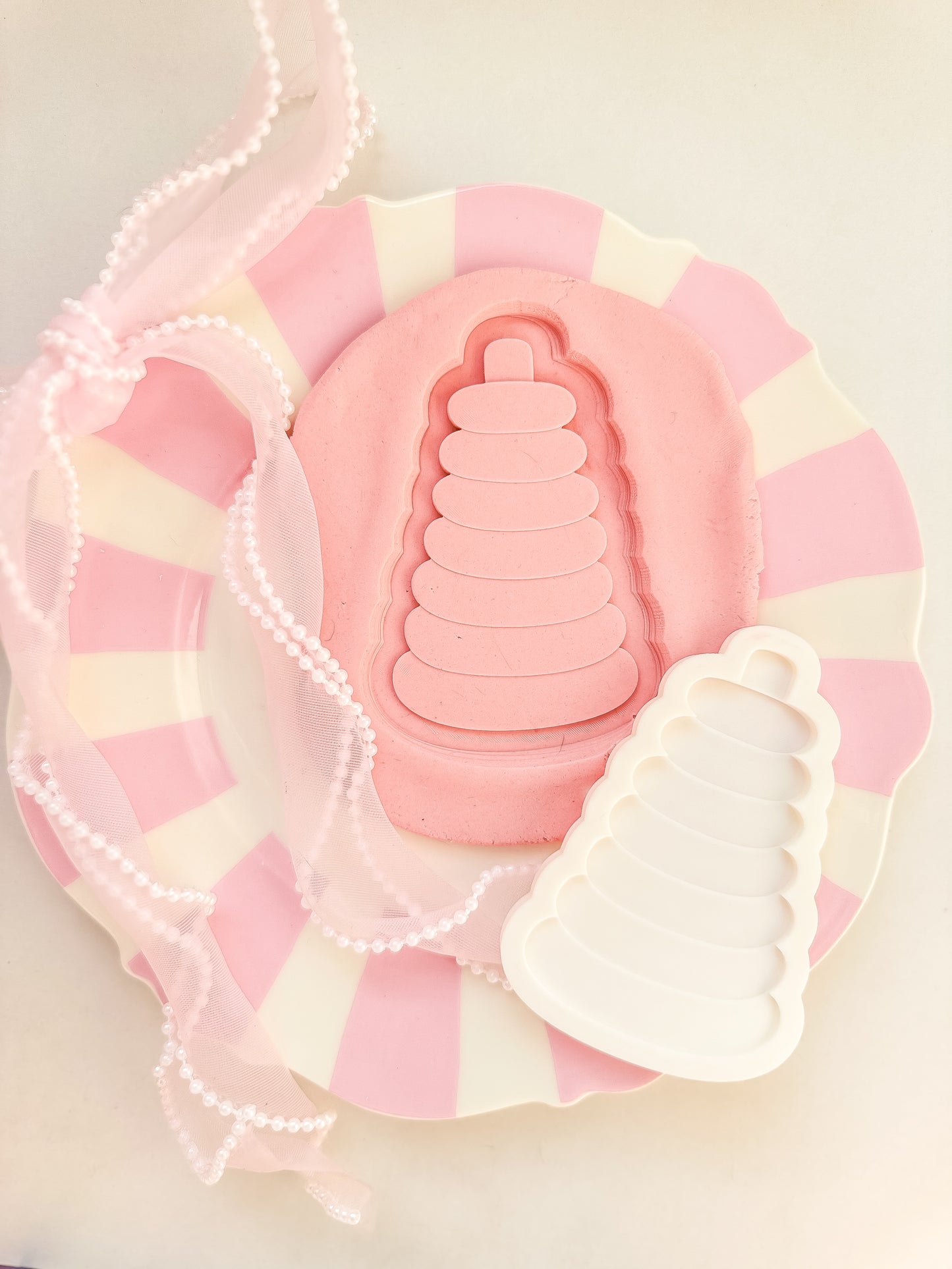 Baby stacker toy - Debosser and Cutter